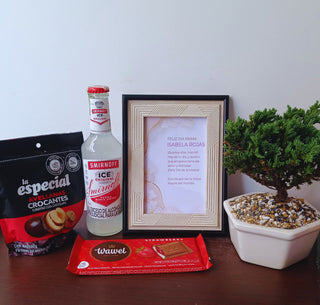 Special Bonsai + Hazelnuts + Chocobreaks + Smirnoff + Chocolate Bar