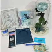 Rosa Preservada + Sanar cancer mariposa