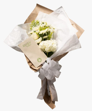 Floral Bouquet + Green Leaves Gift Card, Bogota or Cali
