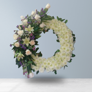 Corona Consuelo Púrpura