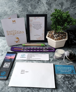 BONO BASTÓN ANGELITO FUNDACION MANAUELITA + BONSAI