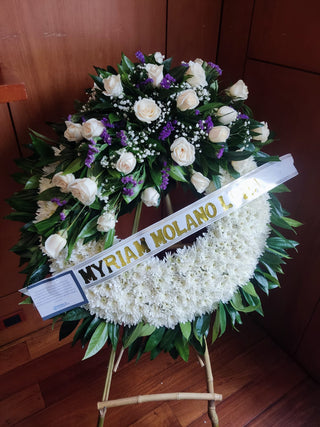 Corona Fúnebre Consuelo Púrpura